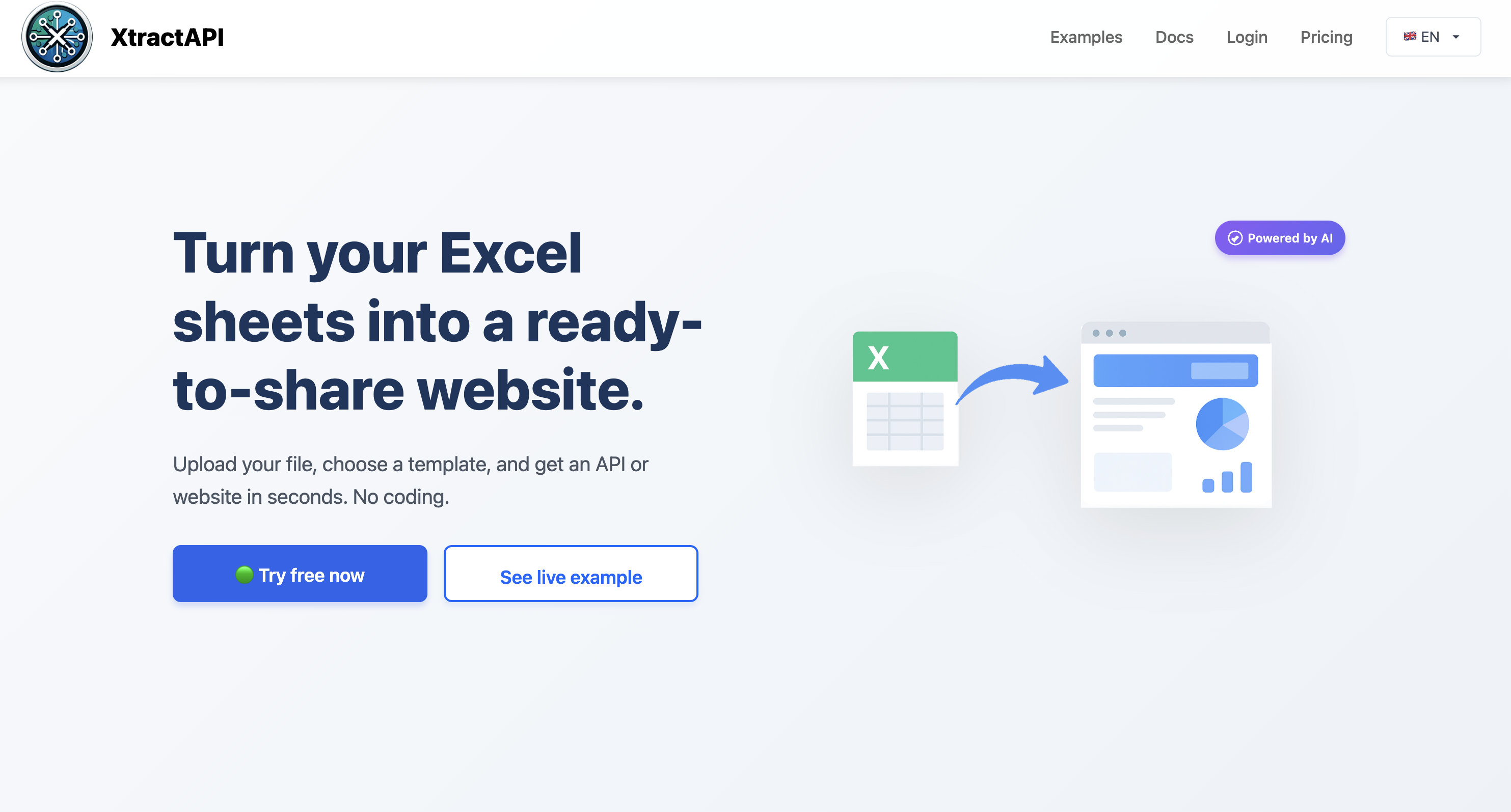 XtractAPI 2.0 - Main screenshot showing features and interface