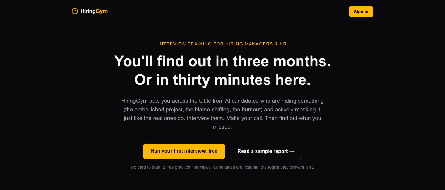 HiringGym gallery image