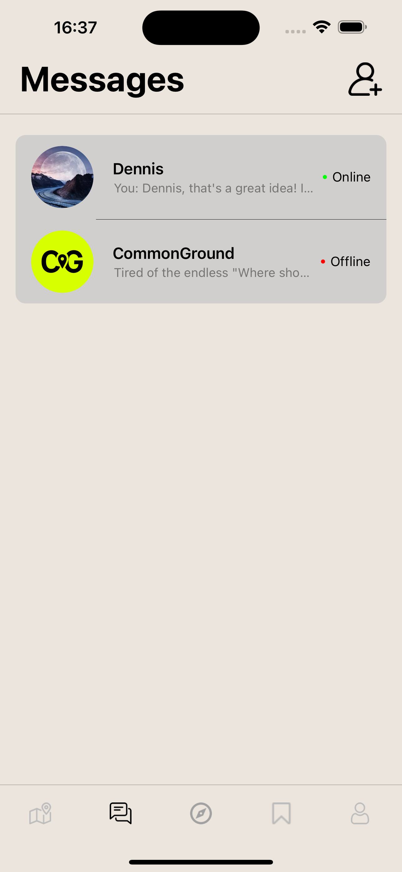Common Ground - Screenshot 4 showing product features and functionality