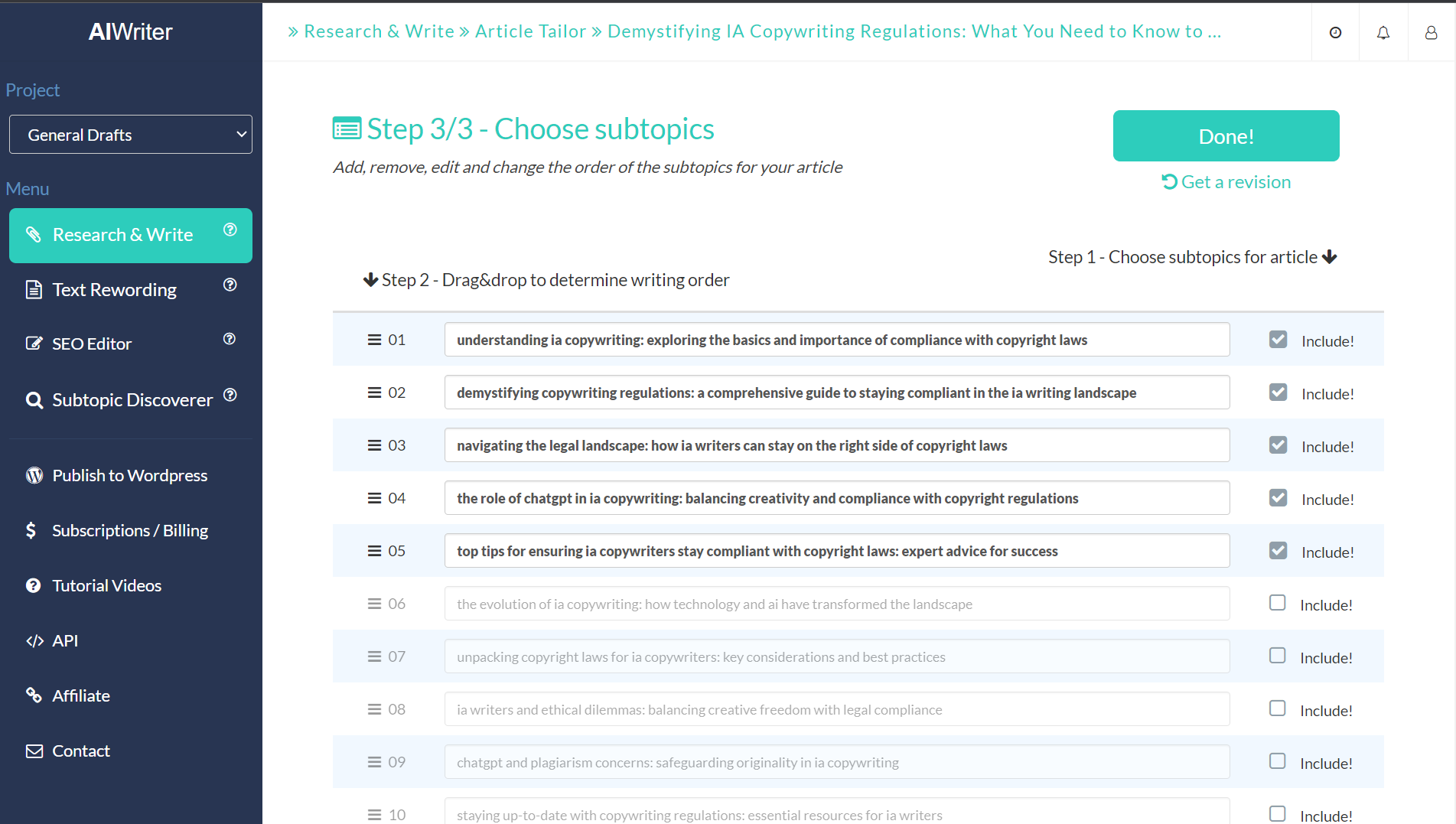 AI Writer - Better content in less time! gallery image