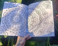 Henna Artist Mandalas a Coloring Book media 2