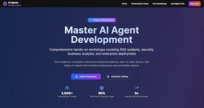 AI Agent Workshop Series gallery image