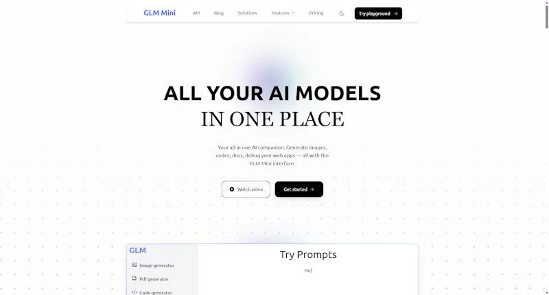 GLM Mini screenshot 3