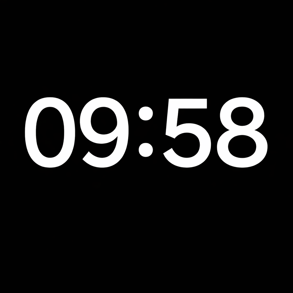 Huge Clock: Big Digital Timer