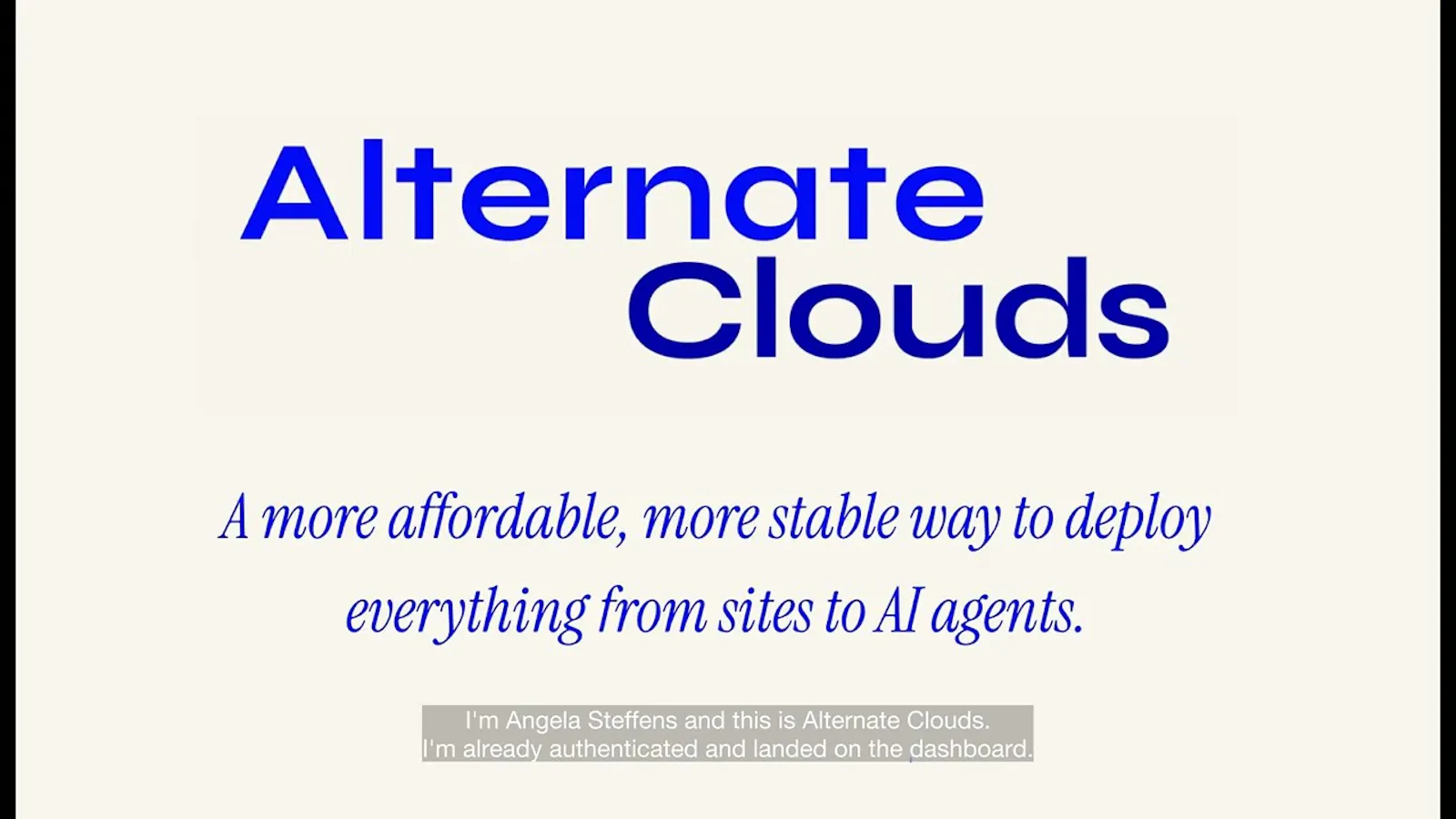 Alternate Clouds screenshot 1 (video preview)