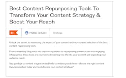 Content Repurposing Tools media 2