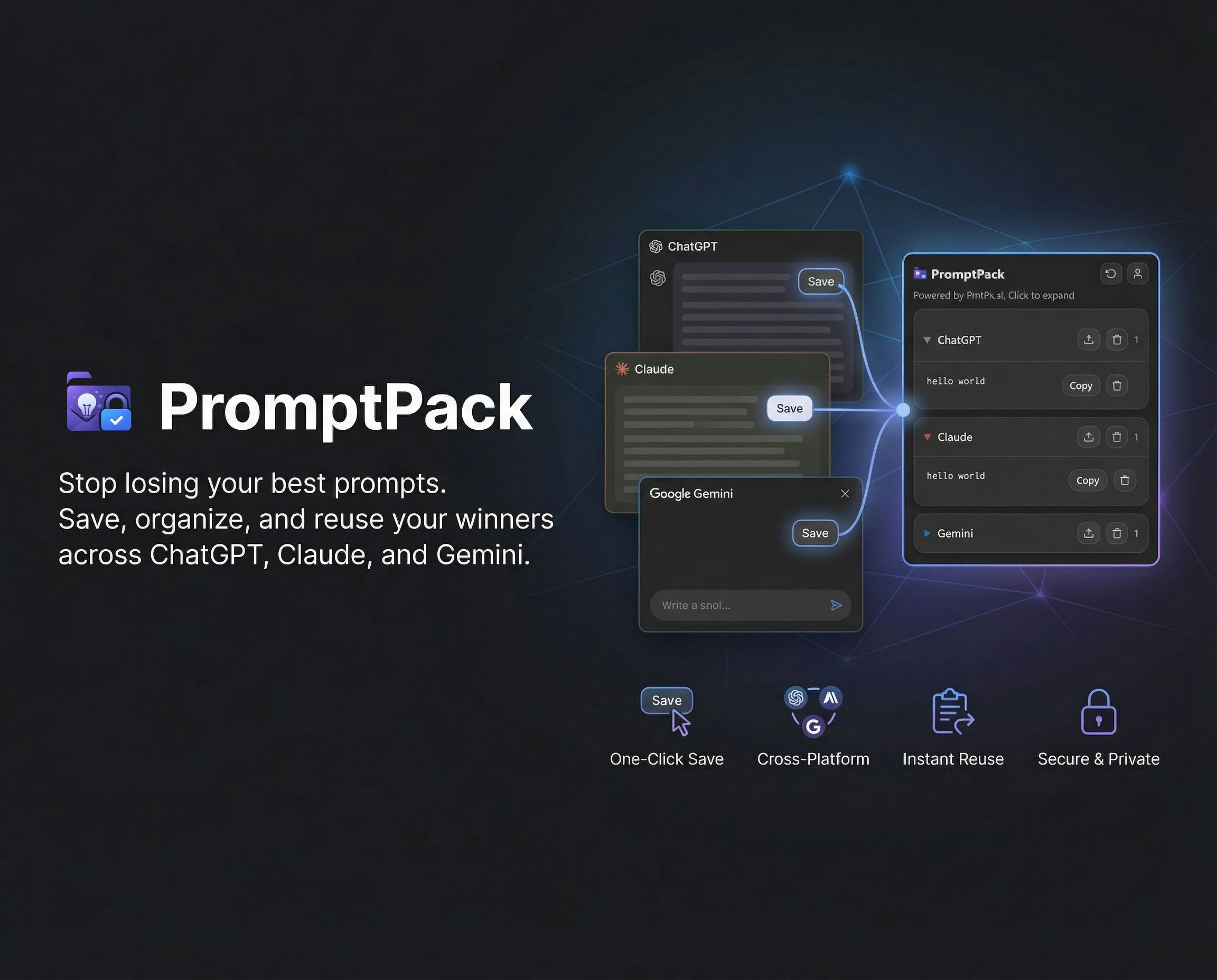 PromptPack - Screenshot 2 showing product features and functionality