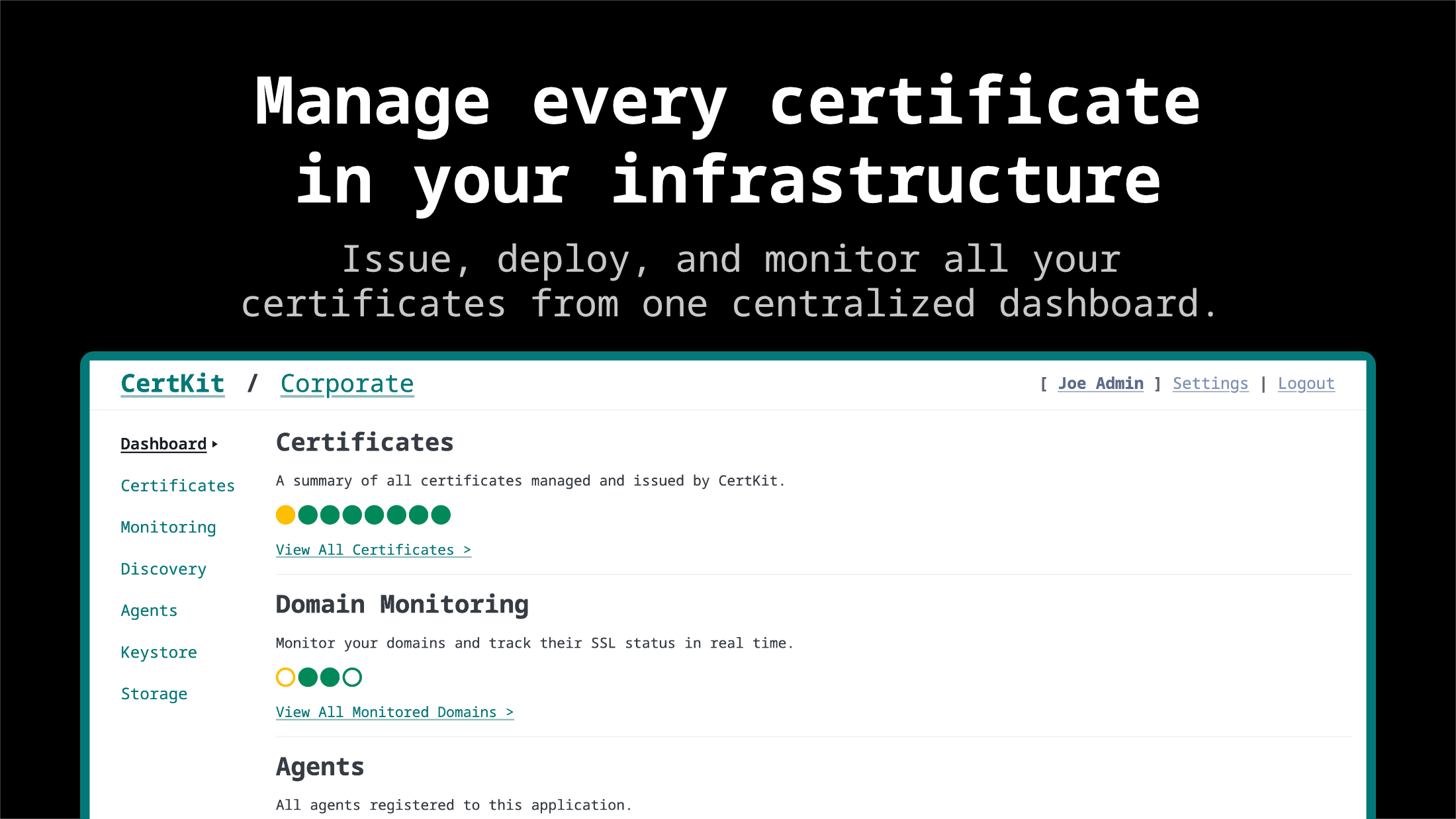 CertKit gallery image