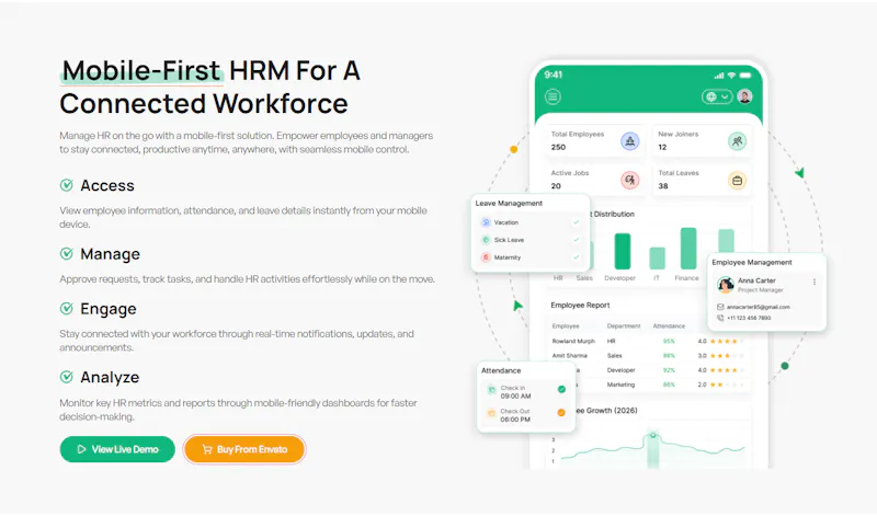 HRM SaaS screenshot 4