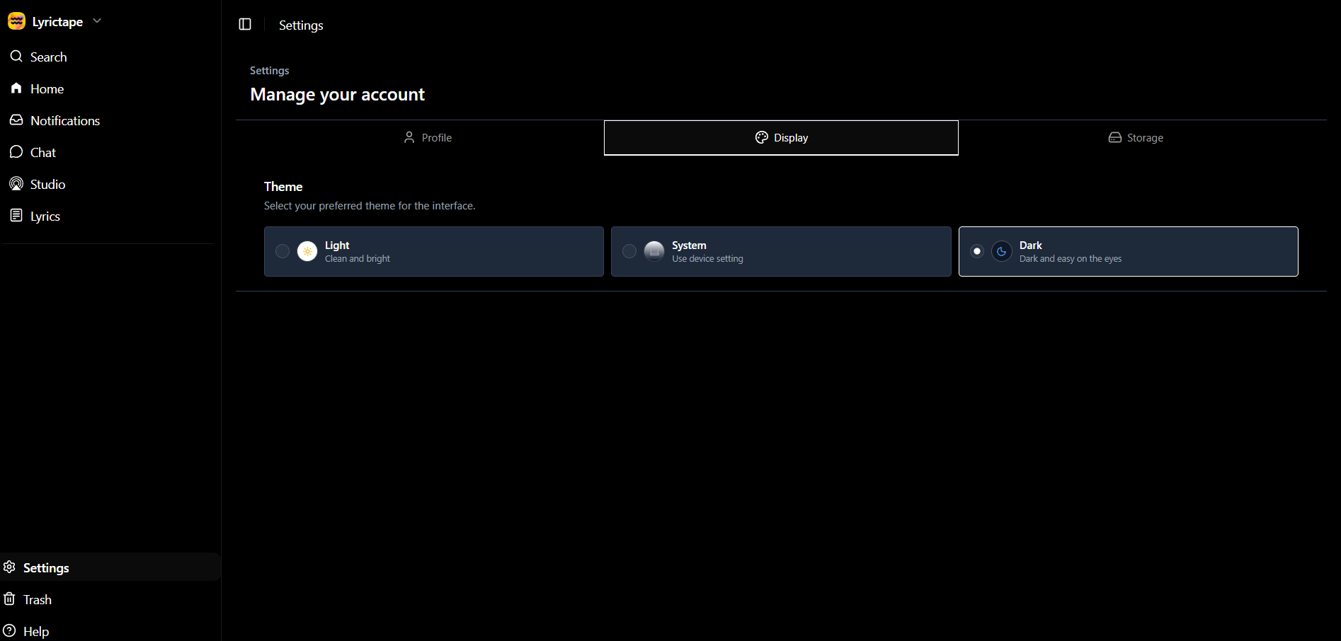 Lyrictape gallery image