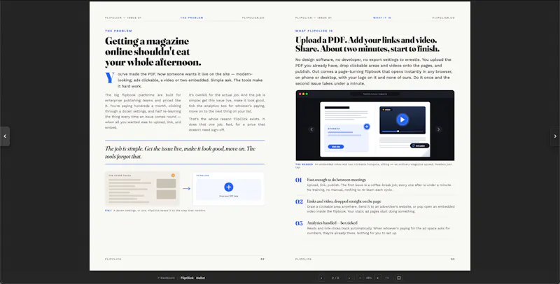 FlipClick screenshot 2