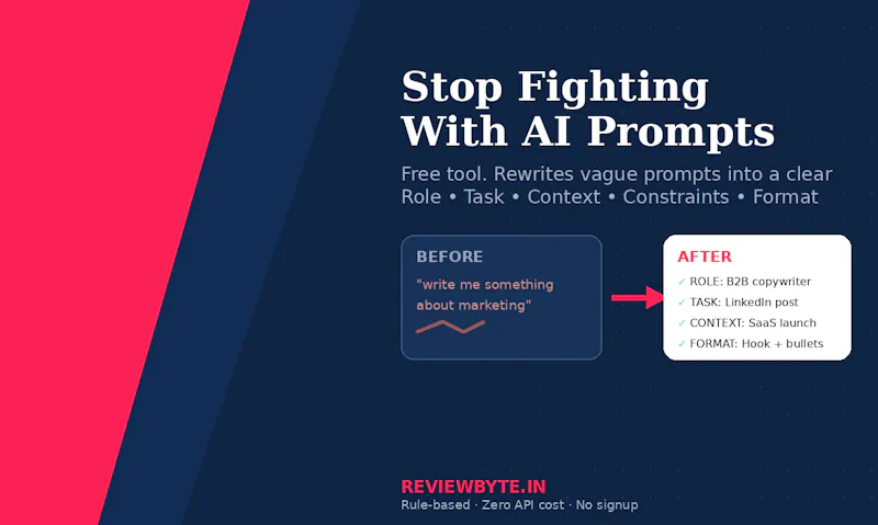 AI Prompt Optimizer screenshot 1