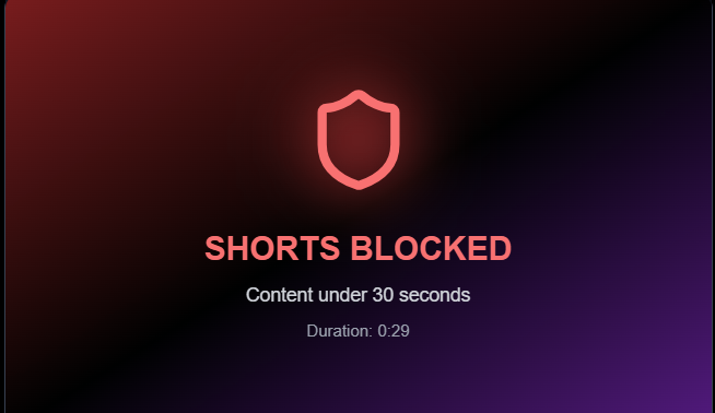 Media Quần short chặn - Xóa quần short khỏi thiết bị của bạn.Tiết kiệm thời gian của bạn 2