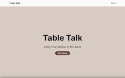 Table Talk media 1