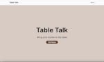 Table Talk image
