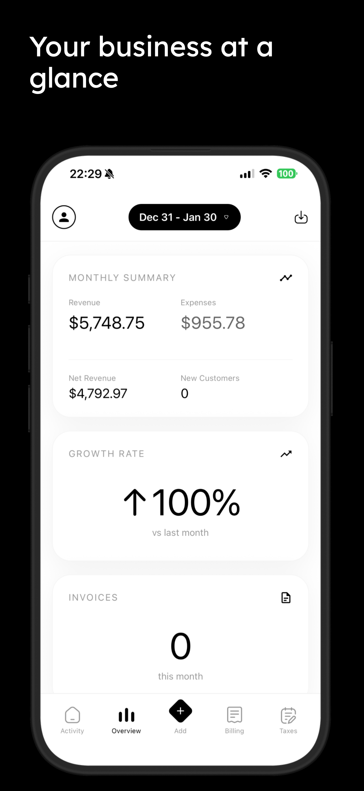 Nibi: Self-Employed - Screenshot 3 showing product features and functionality