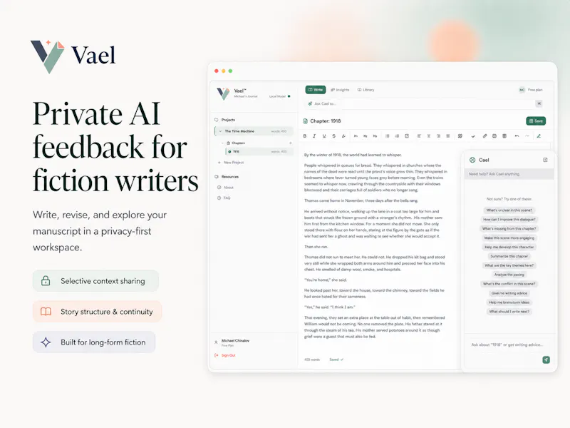 Vael screenshot 1