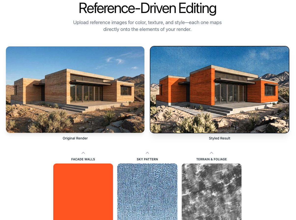 AI Edit Tool by Rendershop.ai media 3