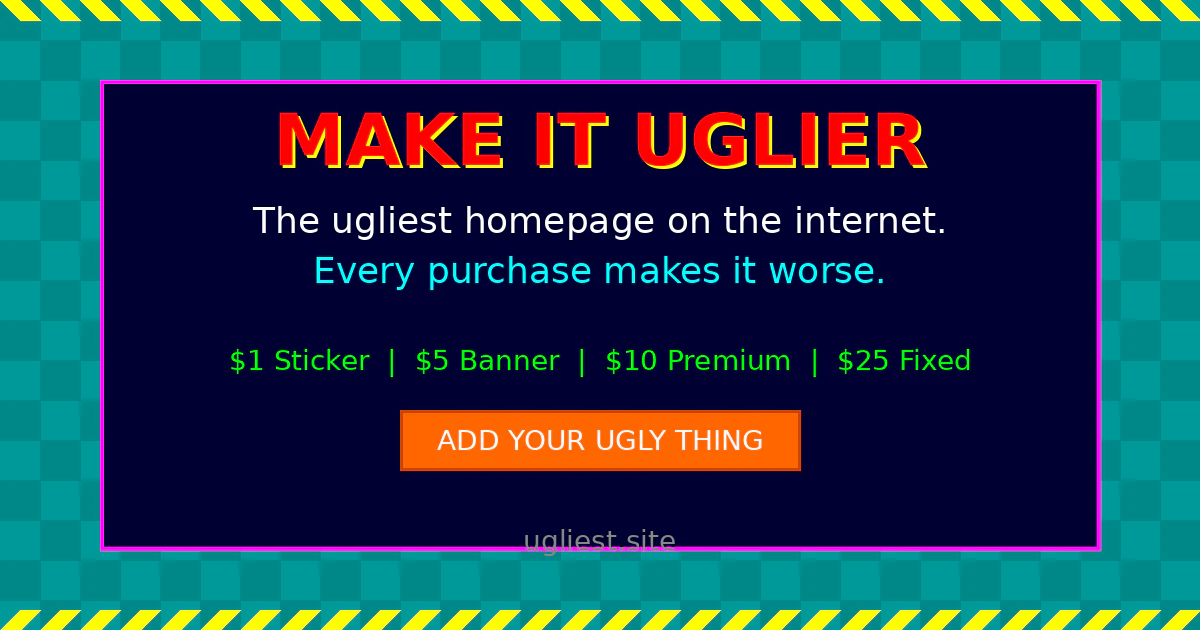 Ugliest.site