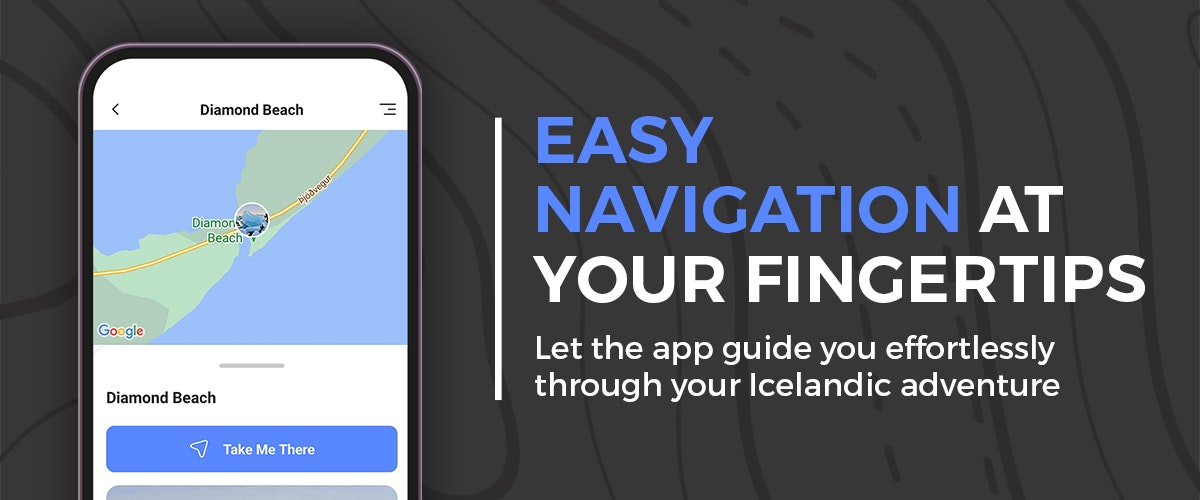 Portami l'Islanda - Un'app islandese per il viaggio su strada fornisce più di 50 itinerari media 2