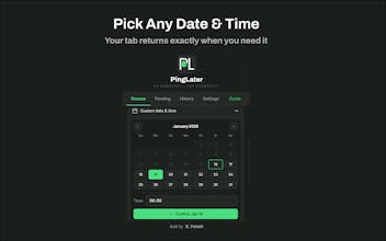 PingLater gallery image