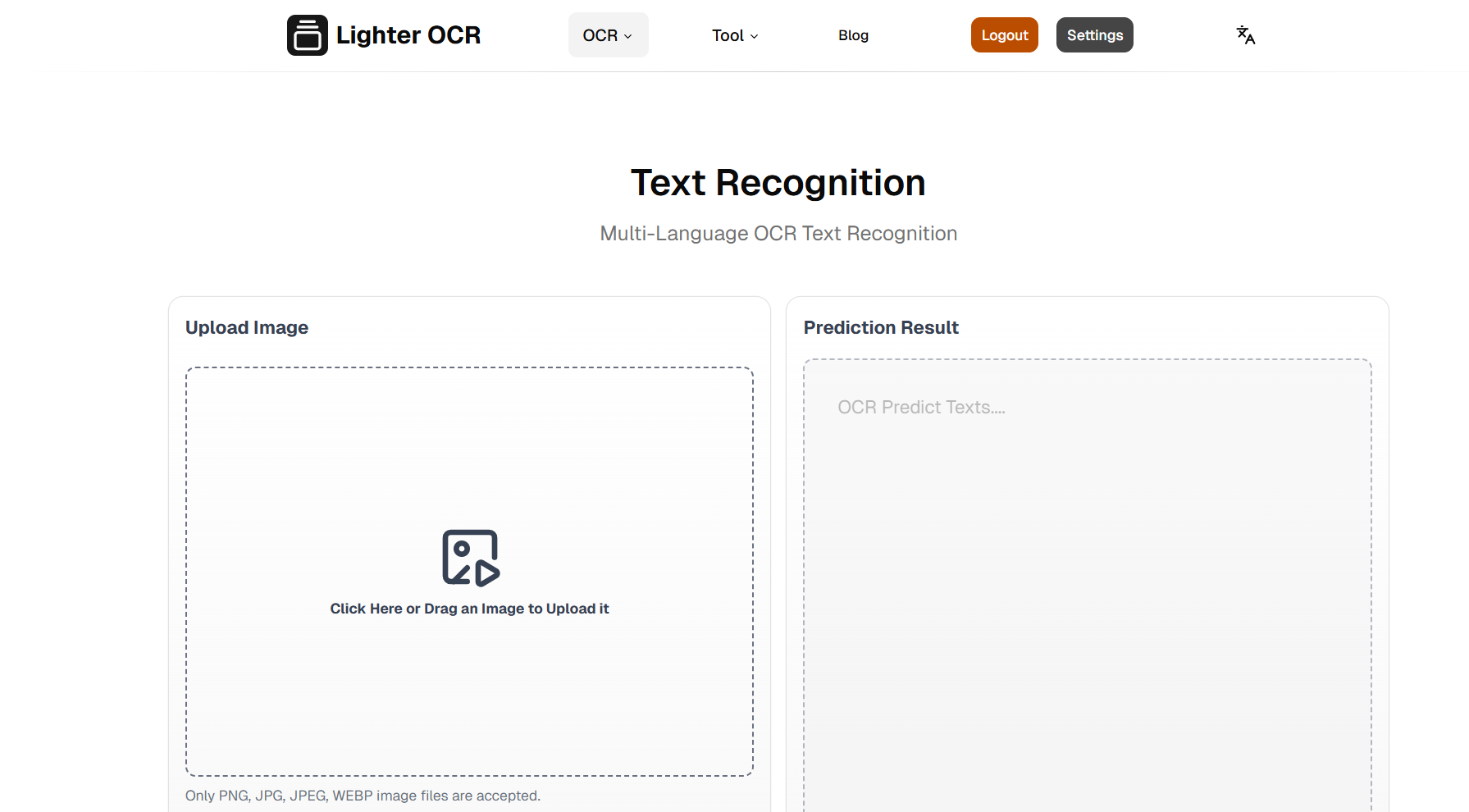 Lighter OCR gallery image