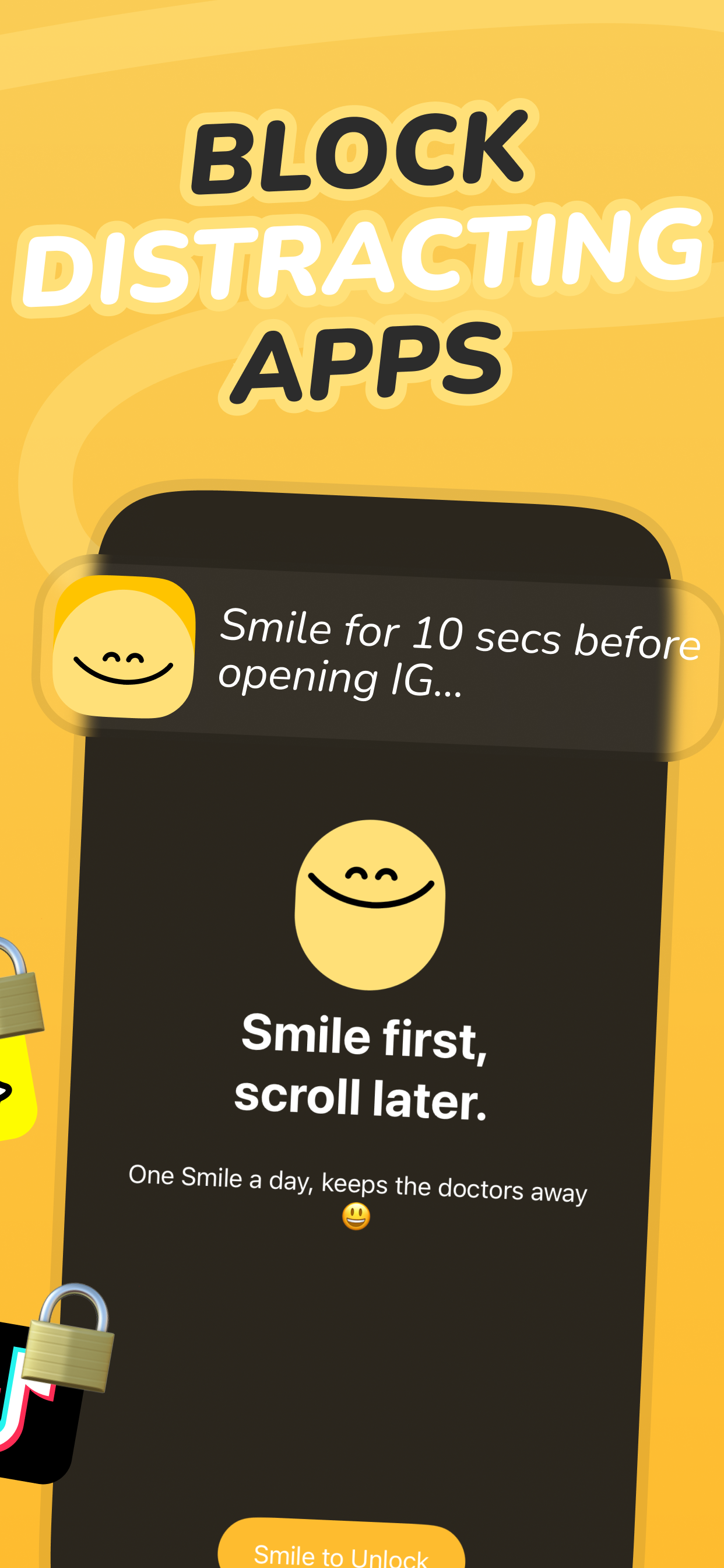 SmileTime - Main product screenshot demonstrating key features and user interface