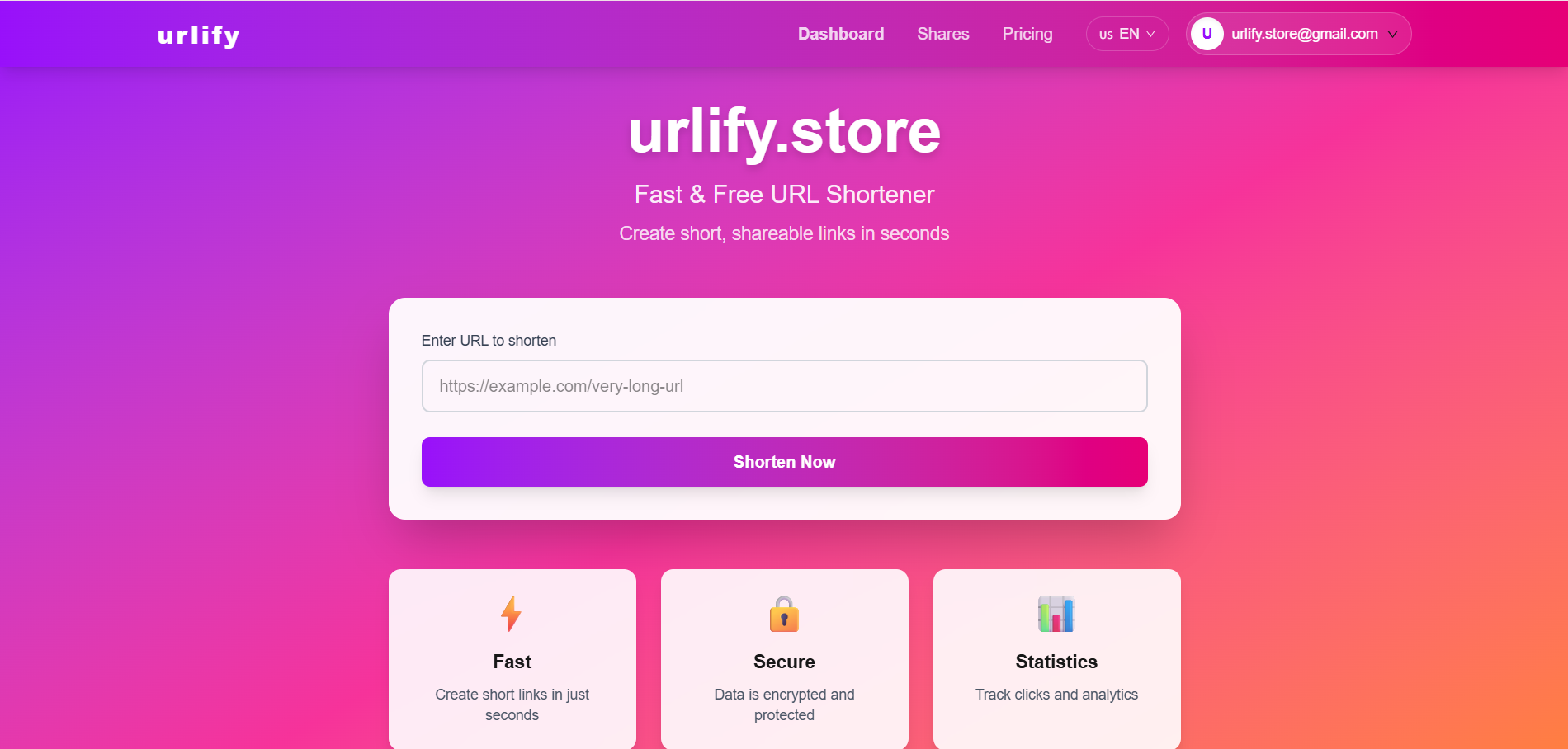 Urlify.store gallery image