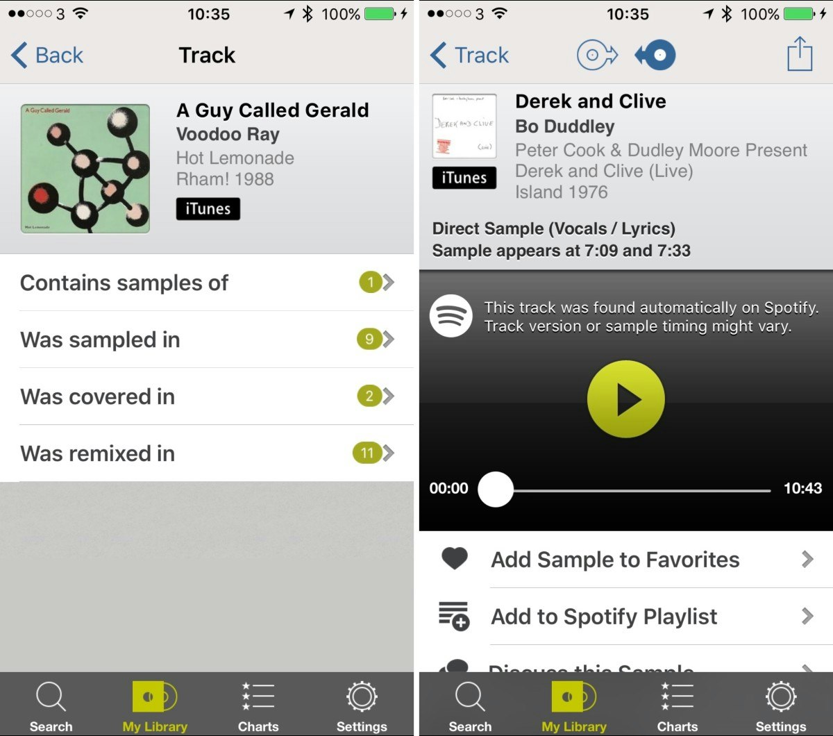 WhoSampled for iOS gallery image
