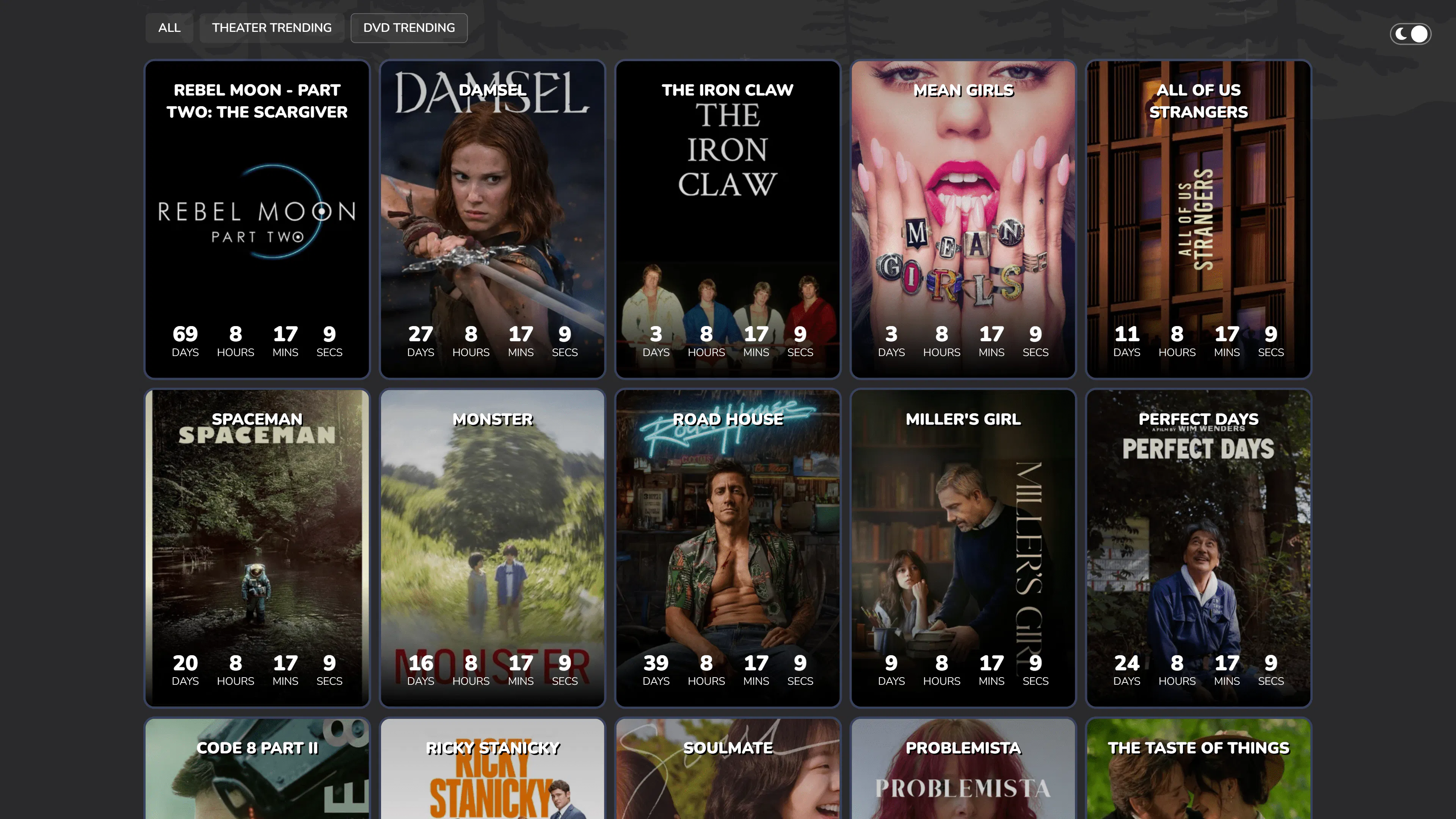 Movies Countdown gallery image