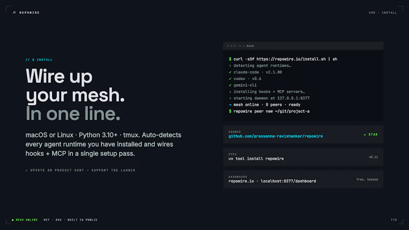 Repowire screenshot 6