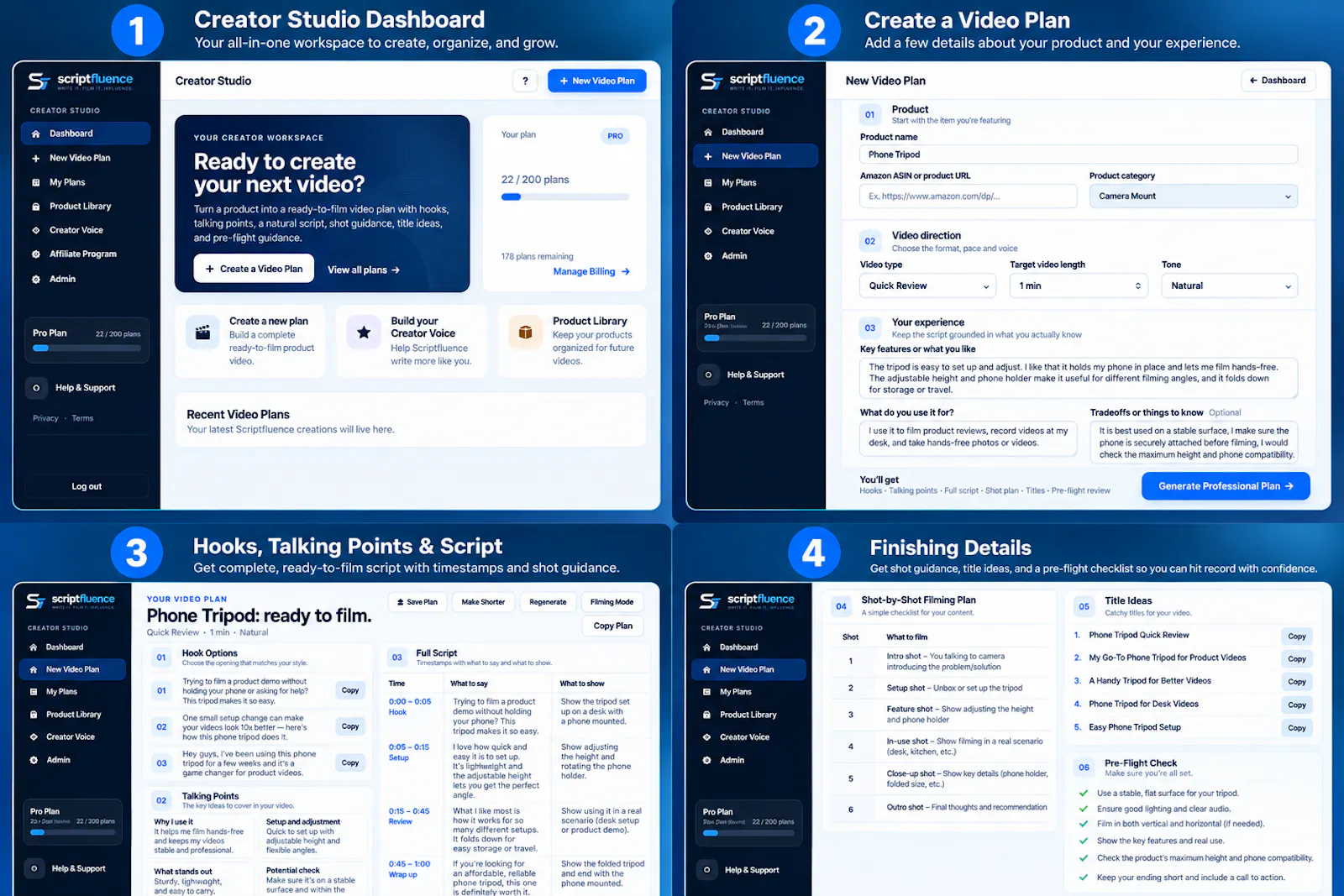 Scriptfluence screenshot 3