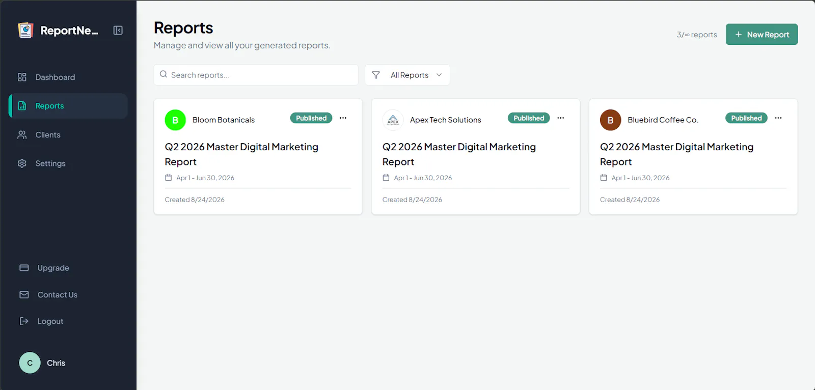 ReportNest screenshot 2