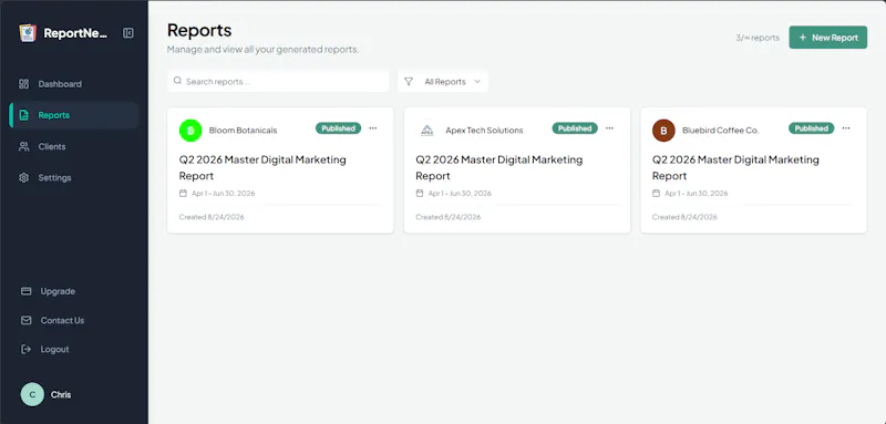 ReportNest screenshot 2