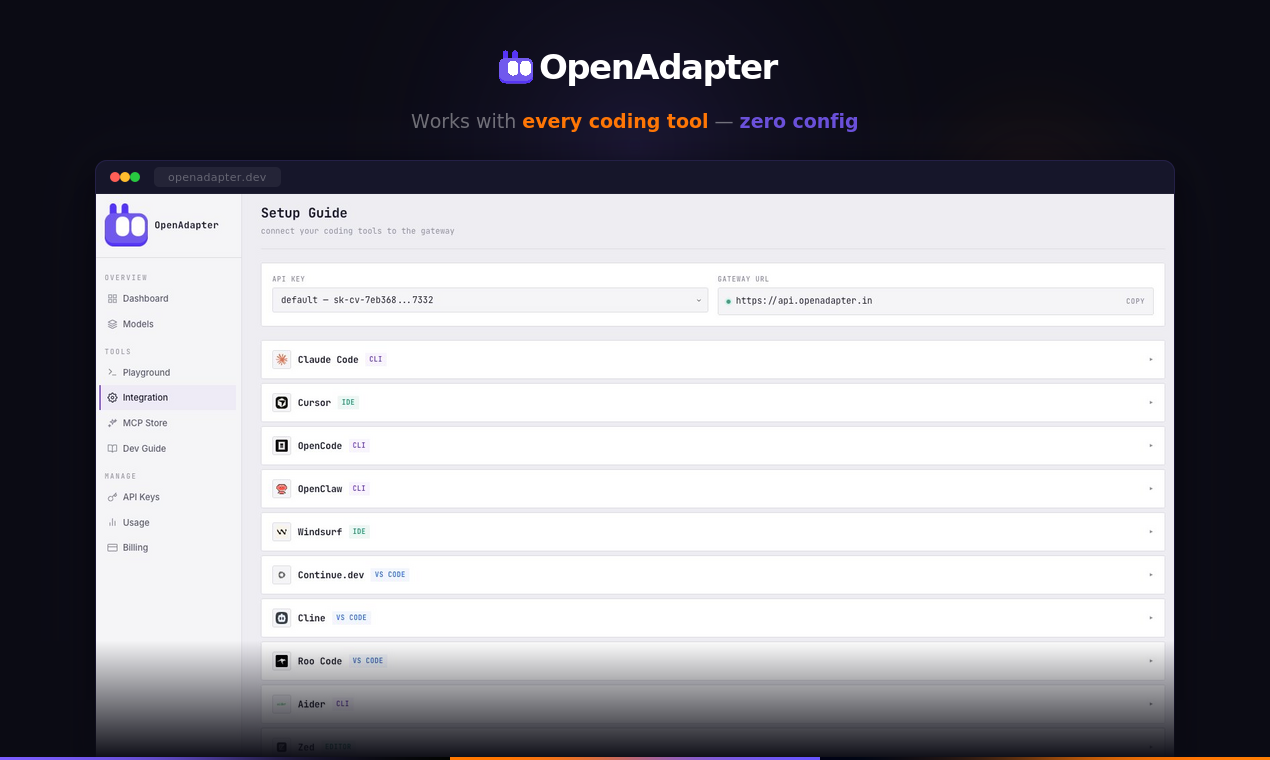 OpenAdapter gallery image
