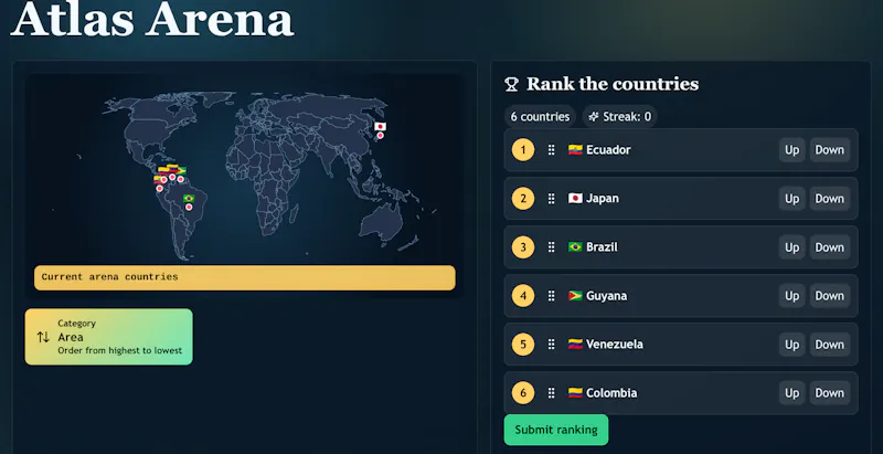 GeoCornr screenshot 1