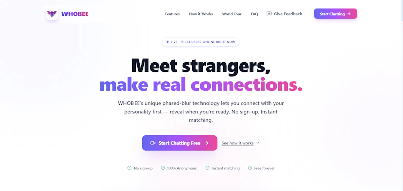 WHOBEE screenshot 1