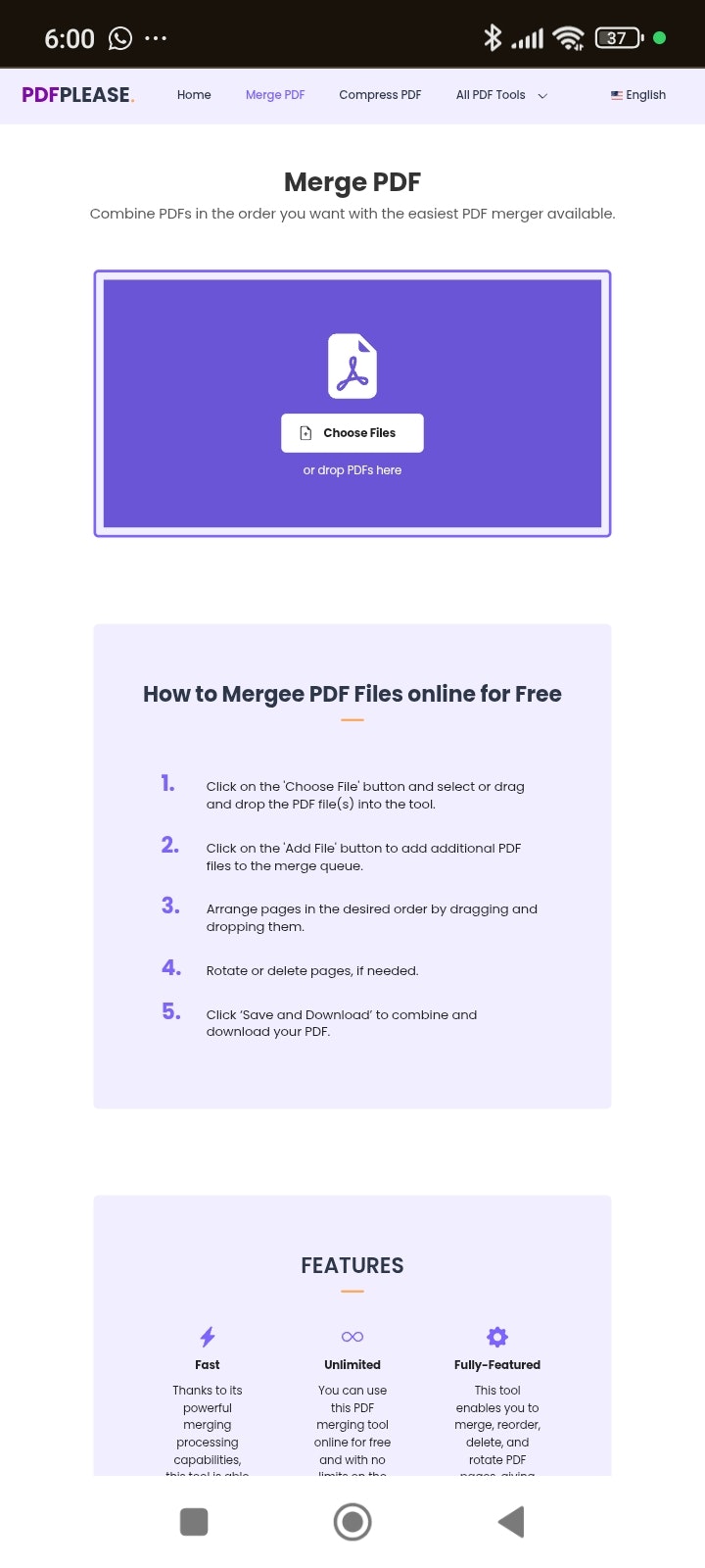 Media Pdfplease - Alat PDF dalam talian percuma, mudah, dan cepat 3