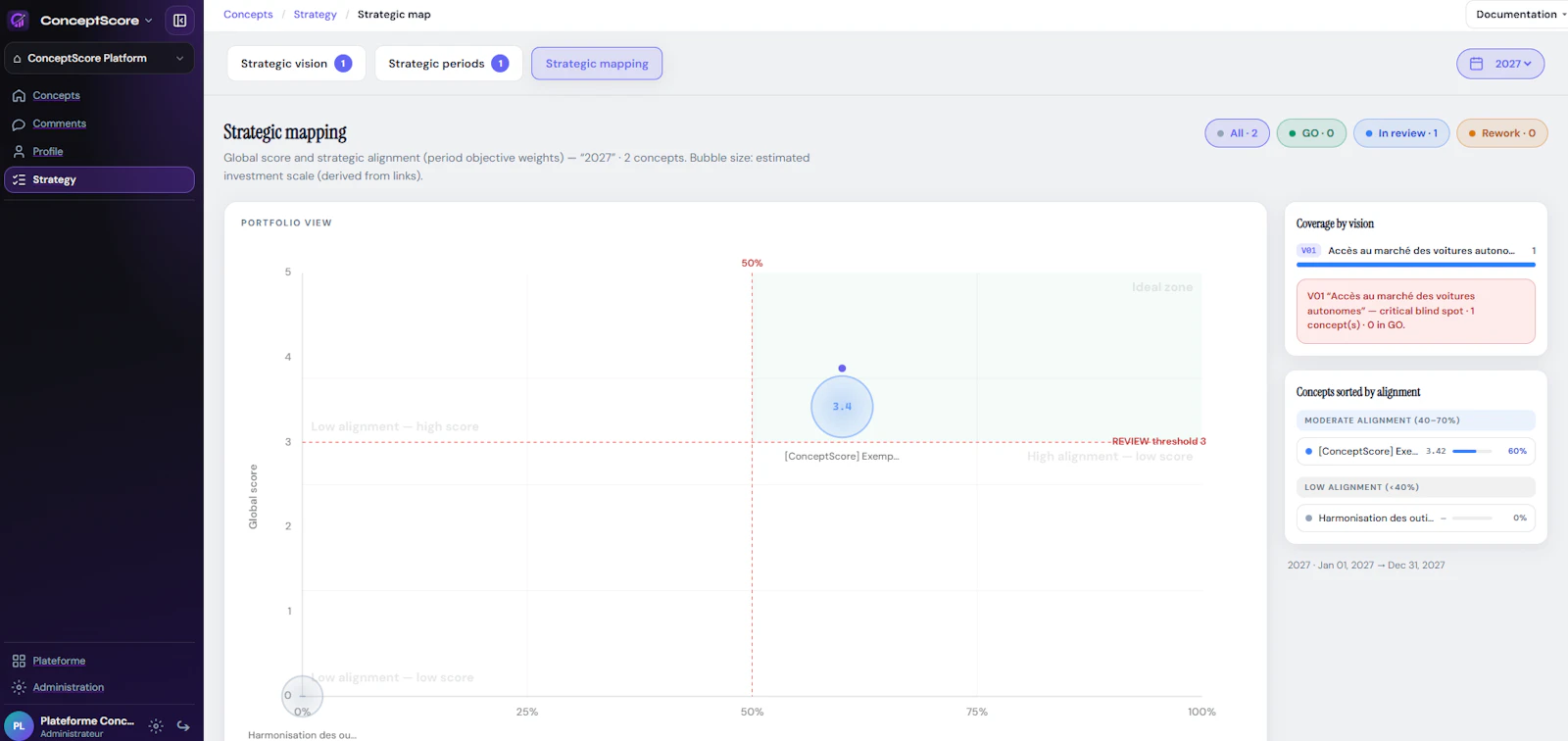 ConceptScore screenshot 2