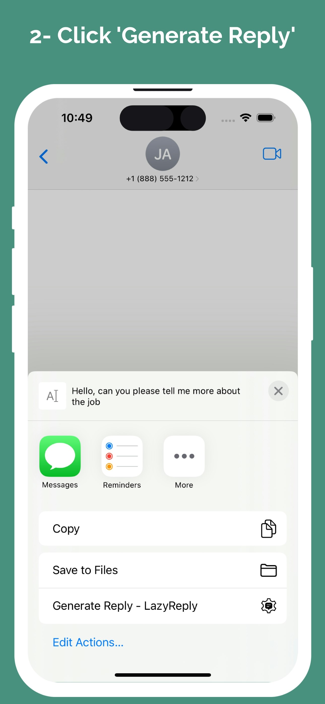 ResponderSistant - Teclado personalizado para usar la API de chat de Operai media 3