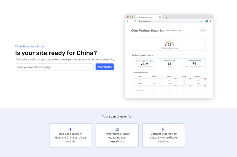 China Readiness Report screenshot 3