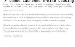 The Micromobility Newsletter media 1