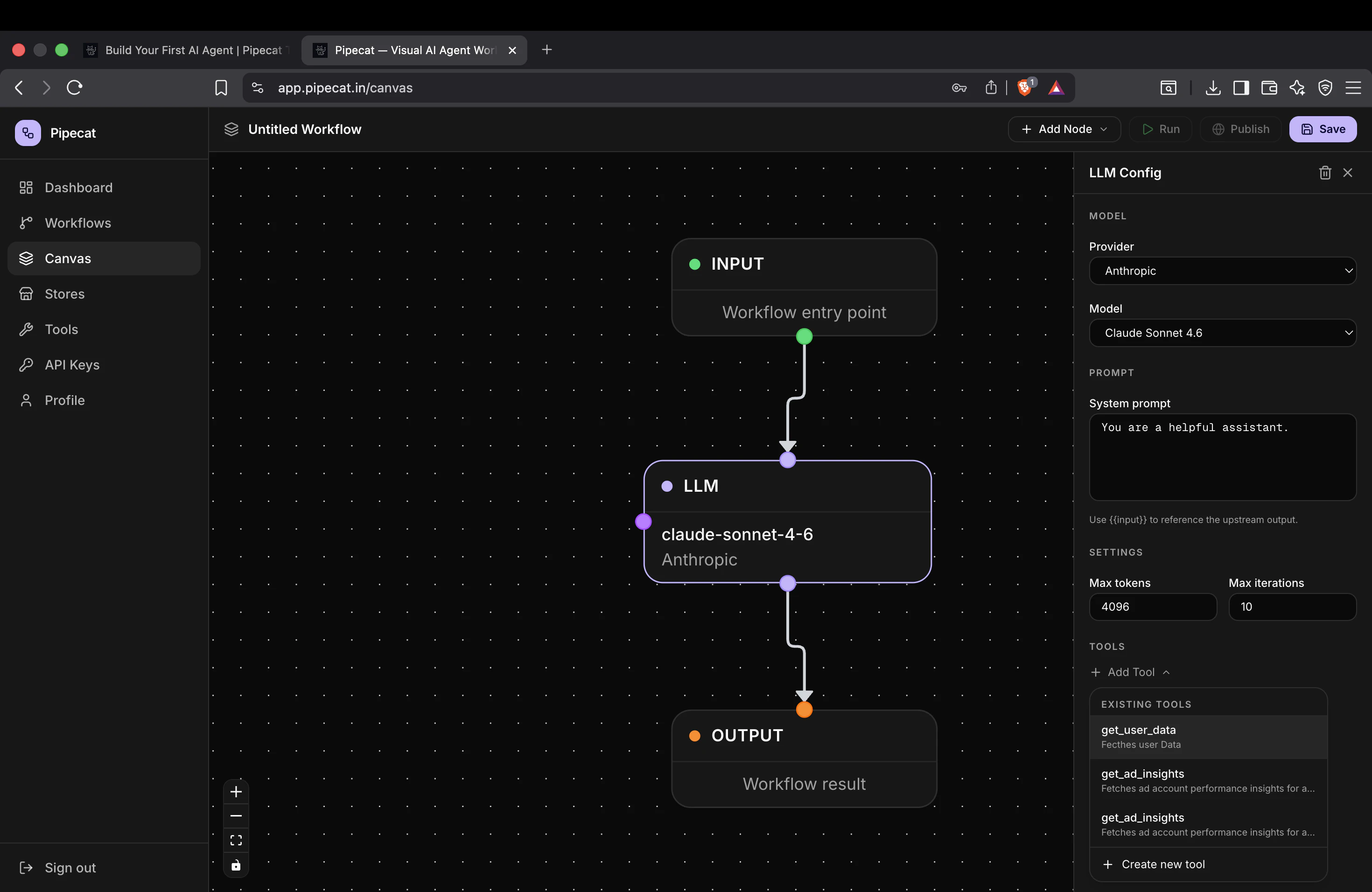 Pipecat screenshot 1