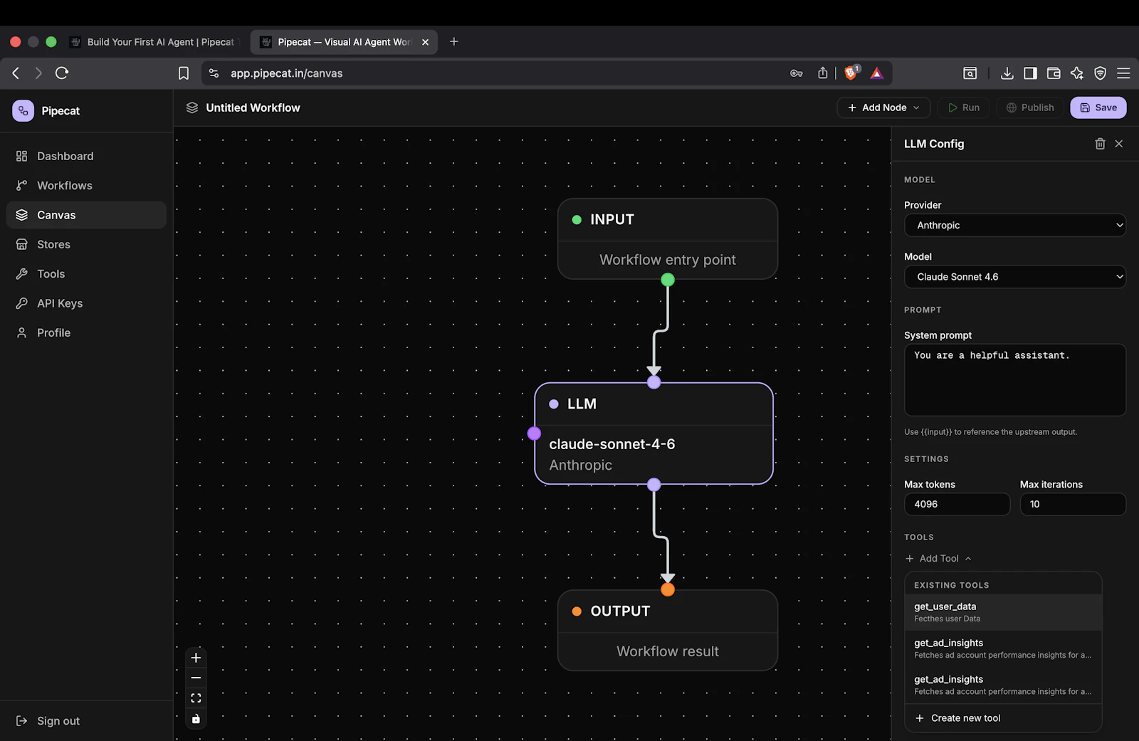 Pipecat screenshot 2