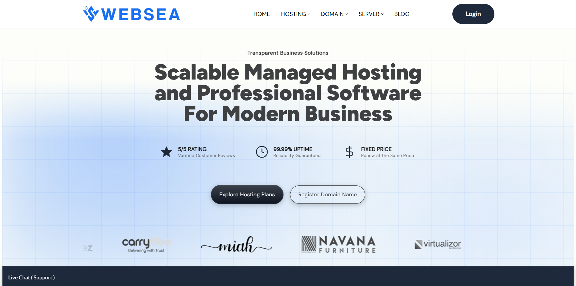 Best Budget Hosting for SAAS, WebSea gallery image