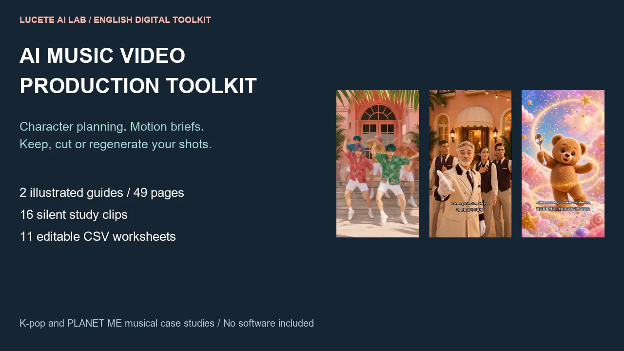 AI Music Video Production Toolkit gallery image