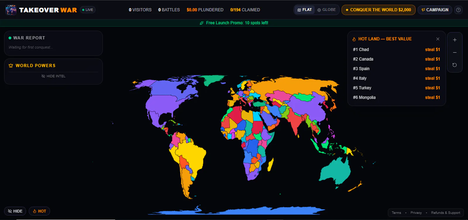 TakeoverWar screenshot 2