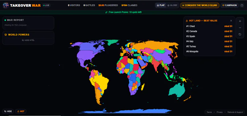 TakeoverWar screenshot 2