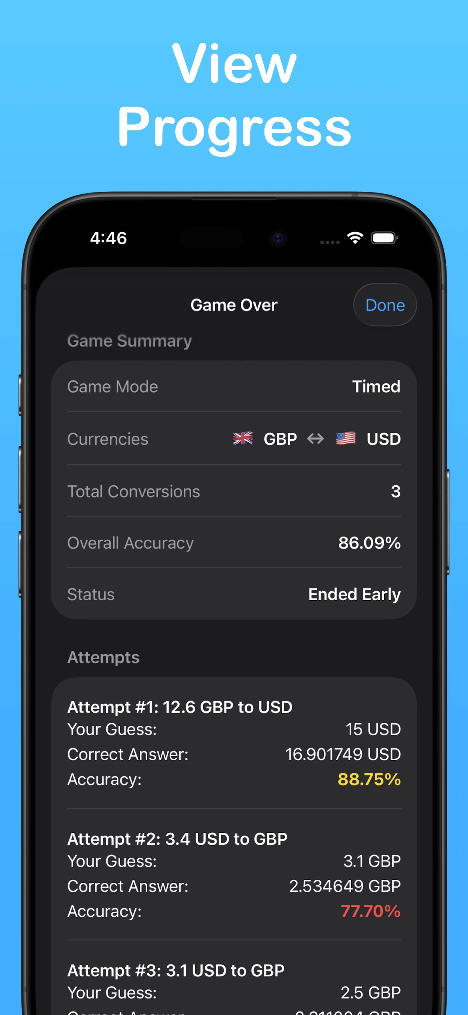 TravelCents: Currency Trainer screenshot 5