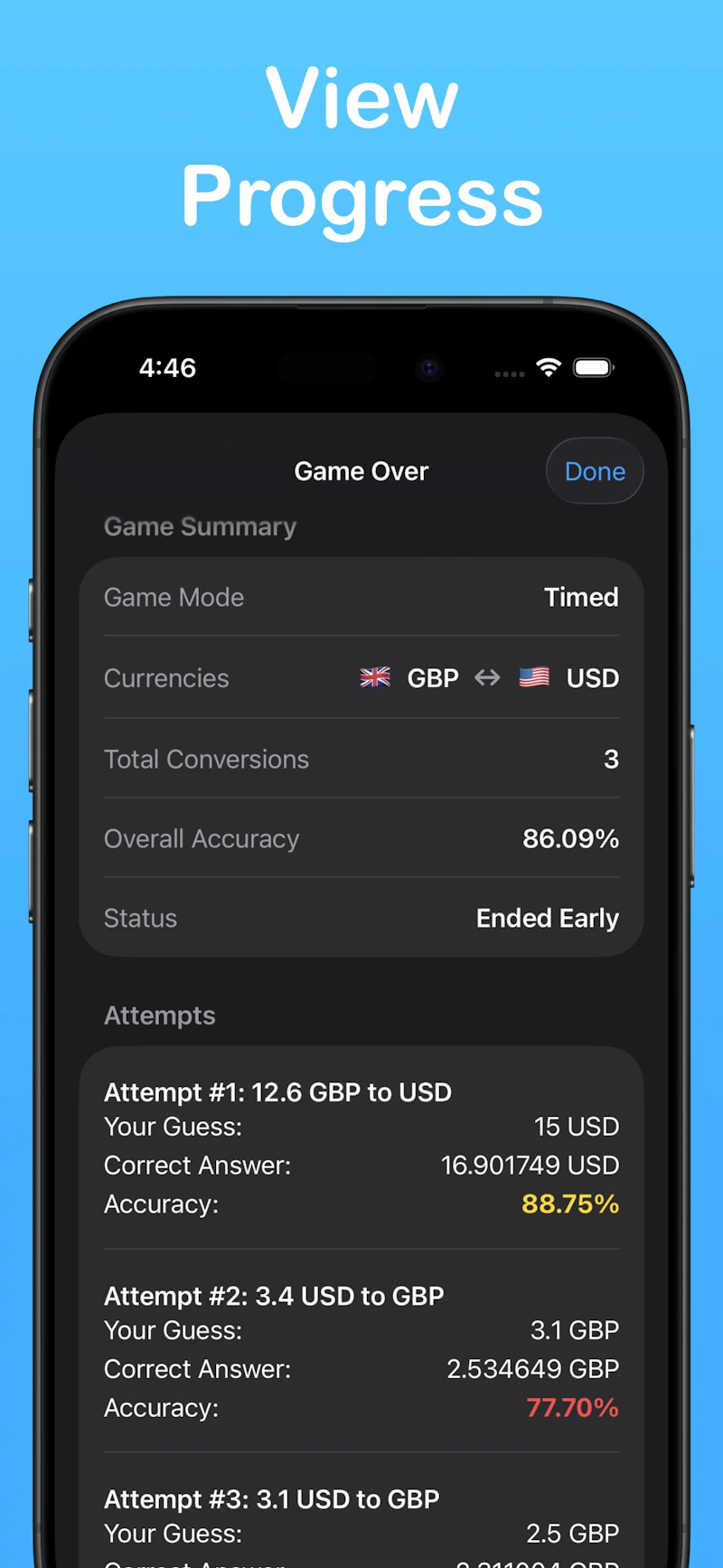 TravelCents: Currency Trainer screenshot 5